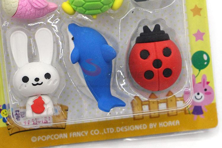 Popular Animal Design Cartoon Rubber/Eraser for Student