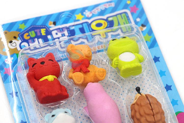 Wholesale Nice Animal Design Cartoon Rubber/Eraser for Student