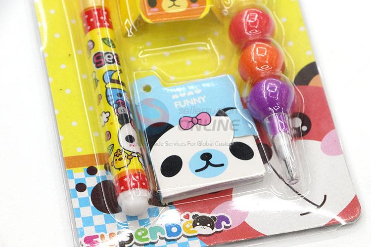 New Design Cartoon Pen Set for Student