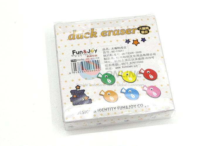 Wholesale Duck Cartoon Rubber/Eraser for Student