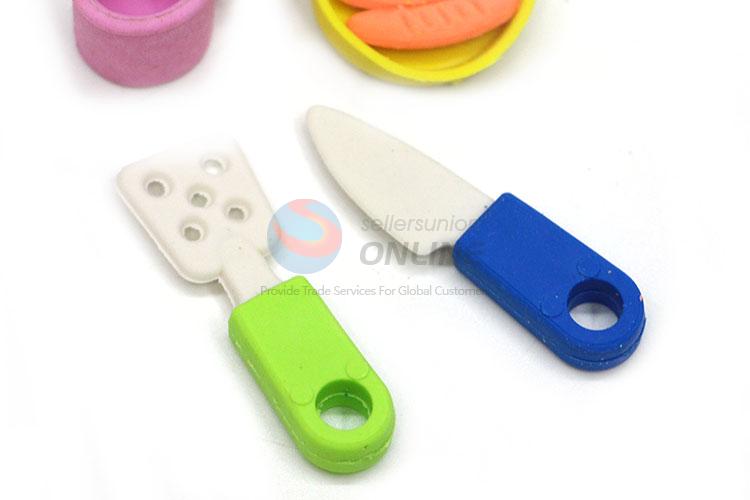 Promotional Kitchenware Design Cartoon Rubber/Eraser for Student