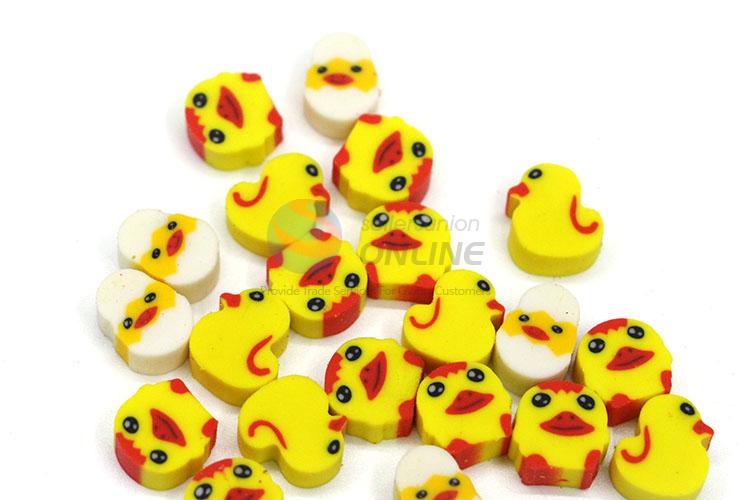 High Quality Chicken Design Cartoon Rubber/Eraser for Student