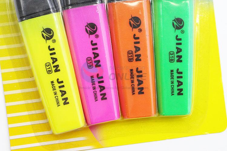 China Supply Highlighters/Fluorescent Pens Set