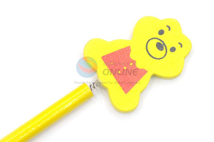 Lovely Bear Shape Writing Pencil Drawing Pencil