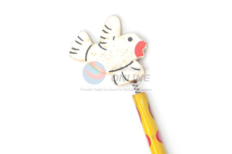 Unique Design Colorful Writing Pencil With Cute Animal