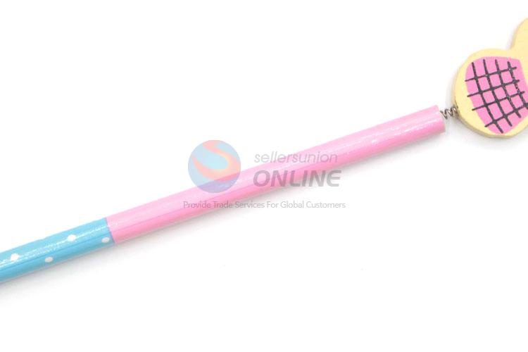 Wholesale Cute Rabbit Wooden Writing Pencil