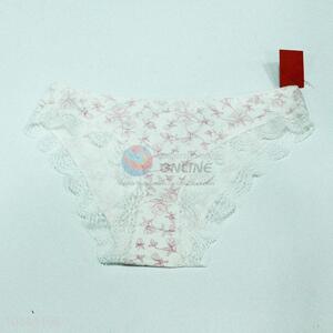 Cheap top quality women simple flower pattern underpant