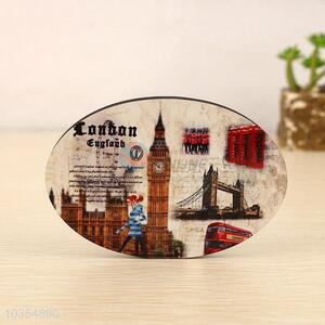 Best Selling Color Printing Oval Fridge Magnet