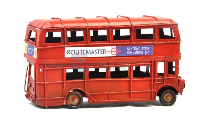 Super quality low price mini two-double bus model