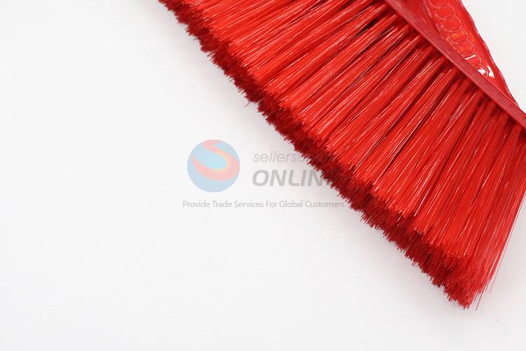 Red Color Plastic Broom Herad