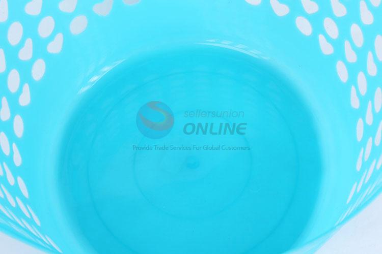 Hollow-out washing plastic storage basket