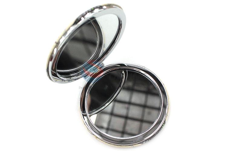 Fashion Color Printing Foldable Pocket Cosmetic Mirror