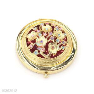 New Arrival Cosmetic Mirror Gold Pocket Mirror