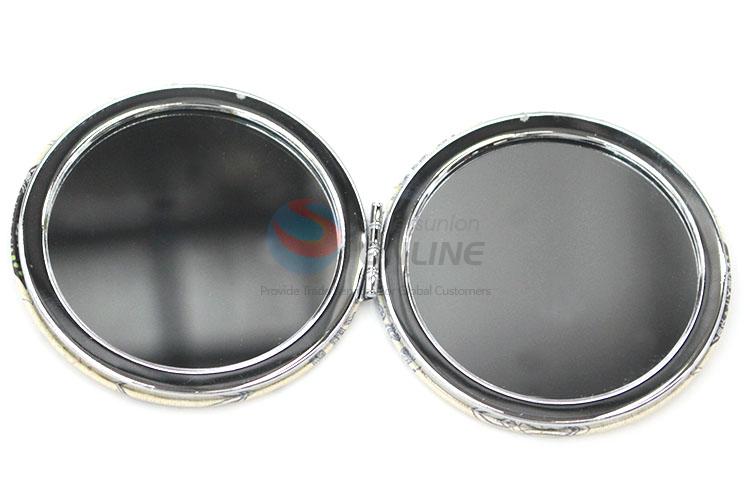 Fashion Color Printing Foldable Pocket Cosmetic Mirror