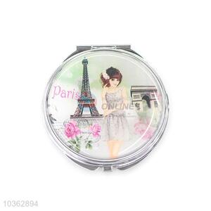 Creative Foldable Round Pocket Makeup Mirror