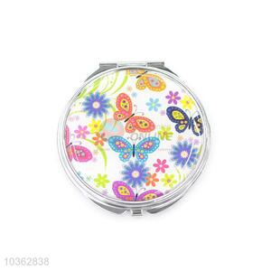 Fashion Colorful Mini Round Cosmetic Mirror