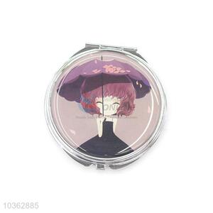 Custom Round Cosmetic Mirror For Ladies