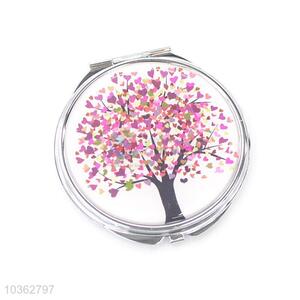 Cute Design Round Pocket Makeup Mirror