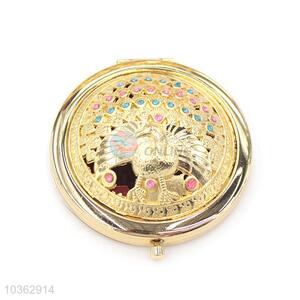 Factory Price Gold Pocket Mirror Women Makeup Mirror