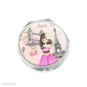 Newest Cute Foldable Round Makeup Mirror Cosmetic Mirror