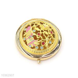 New Arrival Gold Pocket Mirror Retro Makeup Mirror