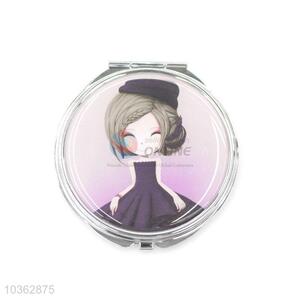 Unique Design Round Makeup Mirror Pocket Mirror