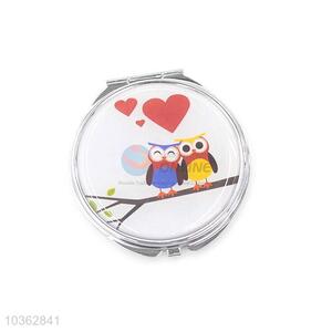 Fashion Cosmetic Mirror Round Pocket Makeup Mirror