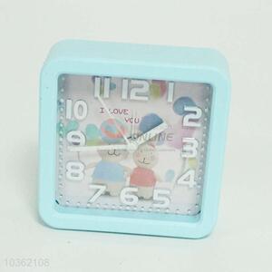 Candy color simple style plastic clock