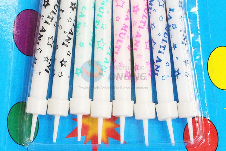 Birthday Cake Candles Colorful Party Candle with Low Price