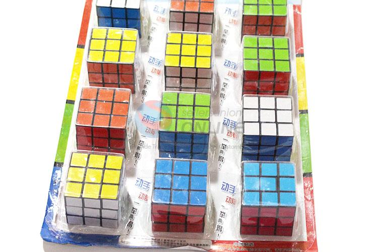 Unique Design Colorful Magic Cube For Children