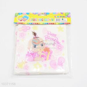 Factory price 20pcs baby pattern napkins