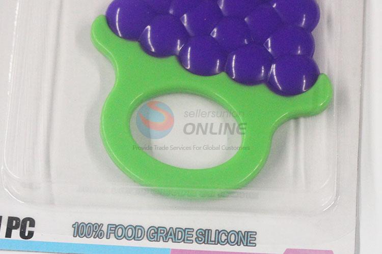 Wholesale Soft Safety Fruit Bulk Teething Teether Toy Silicone Beads