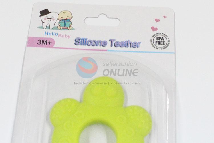 New Promotional FDA food grade silicone teether turtle bead teether tortoise teething