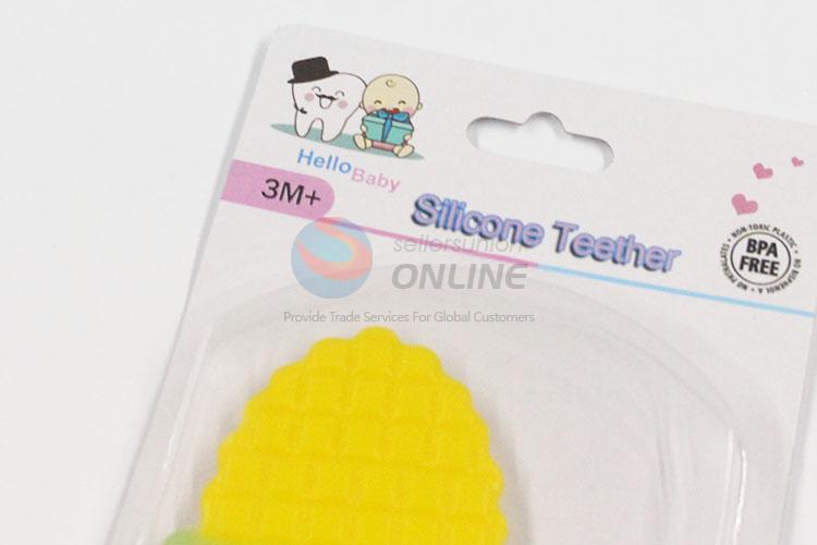 New Baby Teether Silicone Corn Shape Teether New Baby Dental Care Toothbrush Training Baby Care