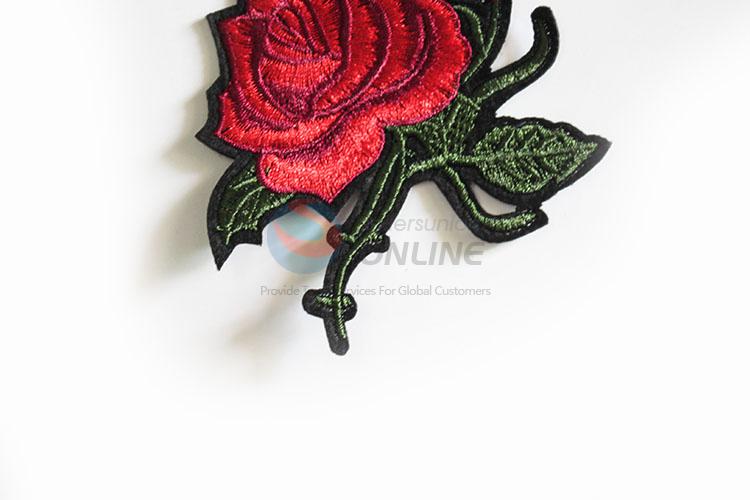 Fashion Style Floral Embroidery Patches Cloth