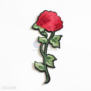 Delicate Design Floral Embroidery Patches Cloth