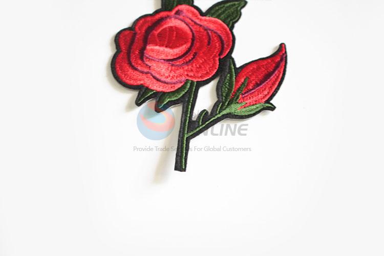 Latest Design DIY Exquisite Flower Embroidered Sew On Patch