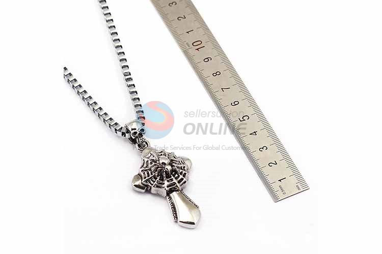 Cross Pendant Punk Zinc Alloy jewellery Necklace