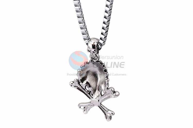 Skull Pendant Punk Zinc Alloy jewellery Necklace