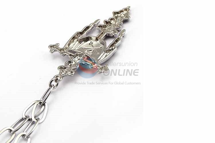 Cross Pendant Punk Zinc Alloy jewellery Necklace