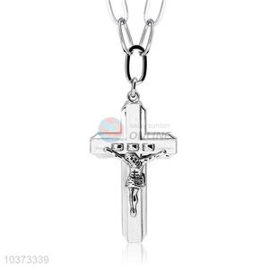 Cross Pendant Punk Zinc Alloy jewellery Necklace