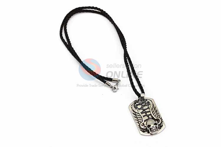 Skull Pendant Punk Zinc Alloy Jewellery Necklace