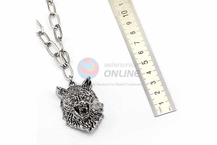 Cheetah Pendant Punk Zinc Alloy Jewellery Necklace