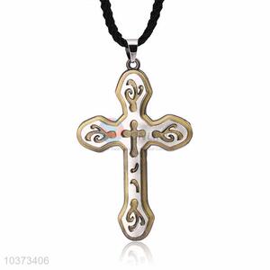 Cross Pendant Punk Zinc Alloy Jewellery Necklace