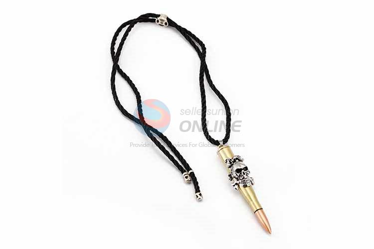 Bullet Shaped Punk Zinc Alloy Jewellery Necklace