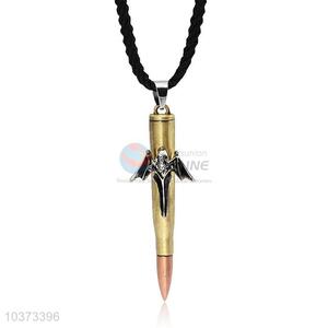 Bullet Shaped Punk Zinc Alloy Jewellery Necklace