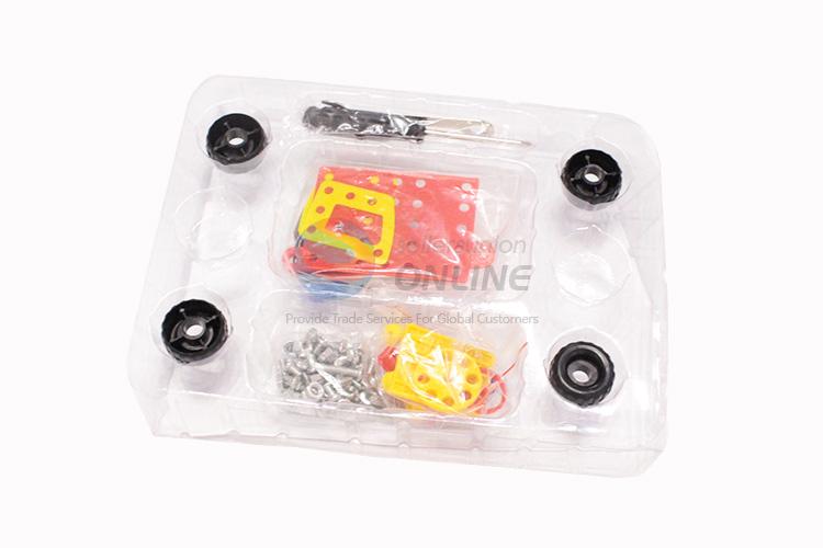 Popular promotional assembled diy car toy