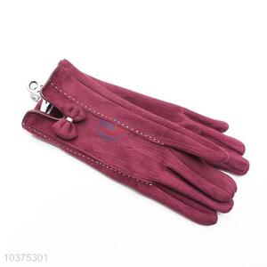 Competitive price women winter warm gloves outdoor gloves