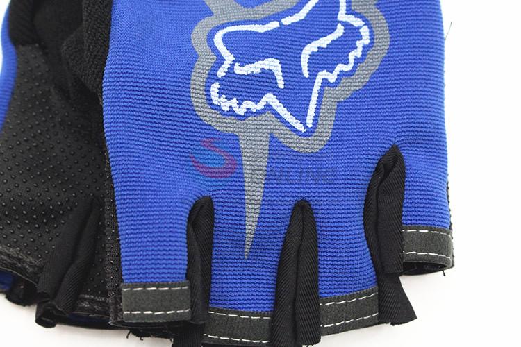 Fashion design men motorcycle half-finger gloves