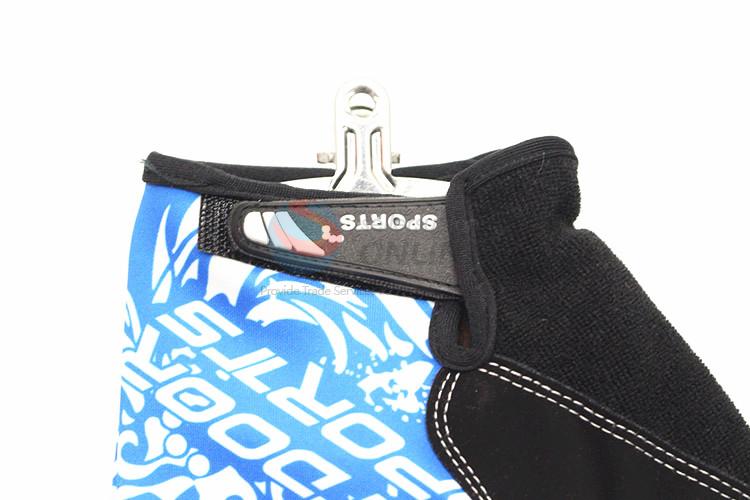 Cheap promotional non-slip men motorcycle half-finger gloves